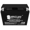 Mighty Max Battery Y50-N18L-A3 Snowmobile Battery for Polaris Indy Indy Trail 1985 Y50-N18L-A3217